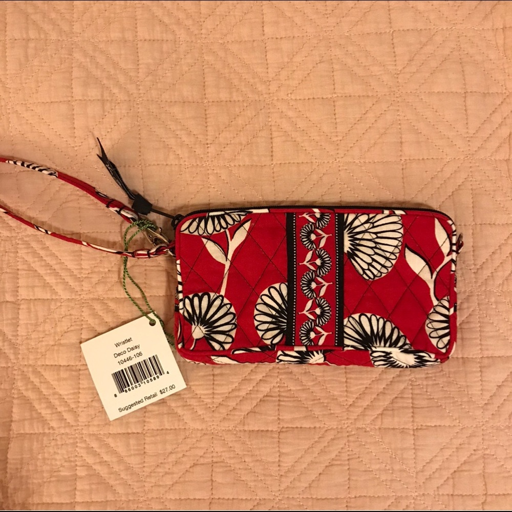 Vera Bradley Wristlet - Deco Daisy
